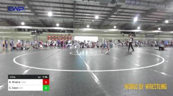 57 lbs Round Of 16 - Raeghan Rivera, Flow Academy Honolulu, HI vs Calliope Coon, Jackson County Wrestling Club