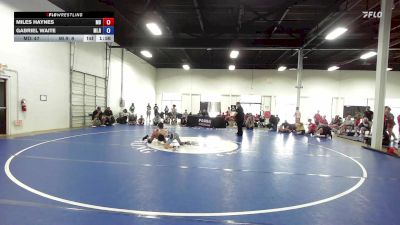 100 lbs Miles Haynes, Maryland vs Gabriel Waite, Michigan Red