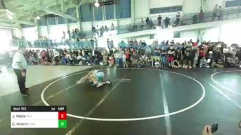 123 lbs Quarterfinal - Jullien Mejia, Pride Wrestling vs Quinn Mosch, Poway Elite