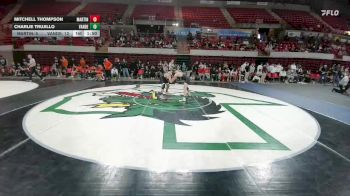 132 lbs Round 2 - Quarters & 1st Wb (16 Team) - Mitchell Thompson, Arlington Martin vs Charlie Trujillo, Austin Vandegrift