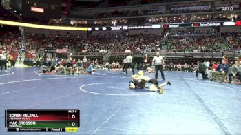 3A-113 lbs Champ. Round 2 - Soren Kelsall, Pleasant Valley vs Mac Crosson, Indianola