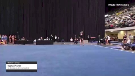 Rachel Proffitt - Women's Group, No Boundaries Gymnastics Club - 2021 Women's Xcel Region 4 Championships