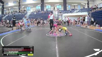 55 lbs Quarterfinal - Adam Rasmussen, Backyard Brawlers vs Charleigh Richardson, The Storm Wrestling Center