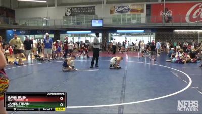 80 lbs Quarters & 1st Wb (16 Team) - Gavin Rush, Team Palmetto vs James Strain, Higher Calling