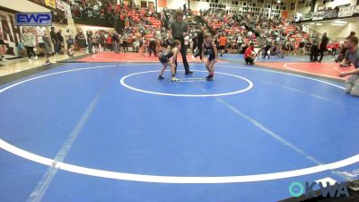 55 lbs Consi Of 8 #1 - Dwight Gammill, R.A.W. vs Ryker Campbell, Tiger Trained Wrestling