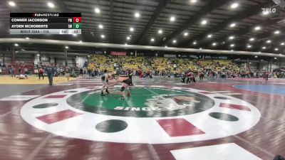 175 lbs Cons. Round 3 - Ayden McRoberts, SBL Warriors vs Conner Jacobson, Pirate Wrestling