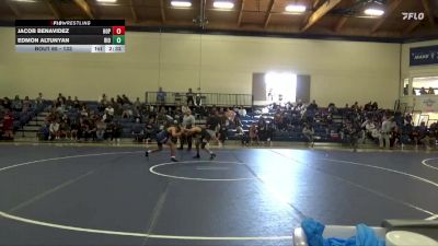 133 lbs Cons. Round 1 - Edmon Altunyan, Rio Hondo College vs Jacob Benavidez, Hope International University