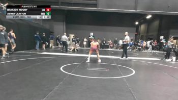 133 lbs Cons. Round 3 - Asher Clayton, Doane University vs Braxton Moody, Labette Community College