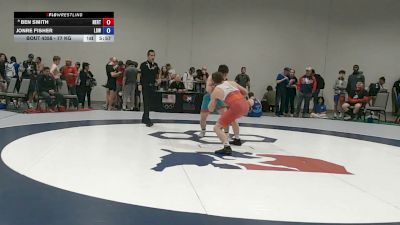 77 kg Cons. Sub-rd Of 16 - Ben Smith, New England Regional Training Center vs Jonre Fisher, Legacy Dragons Wrestling