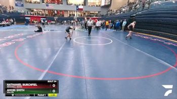 132 lbs Champ. Round 1 - Amori Smith, Waller vs Nathaniel Burchfiel, Rockwall Heath