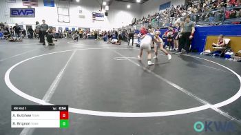 73 lbs Rr Rnd 1 - Asa Butchee, Team Worx Wrestling Club vs Brynlee Brignon, Team Worx Wrestling Club