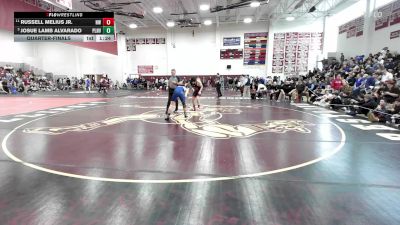 165 lbs Quarterfinal - Russell Melius Jr., Northwestern vs Josue Lamb Alvarado, Plainville