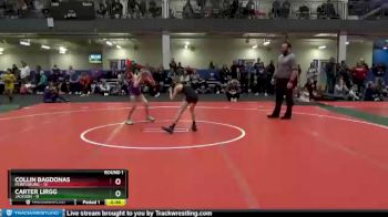 70 lbs Round 1 (4 Team) - Collin Bagdonas, Perrysburg vs Carter Lirgg, Jackson