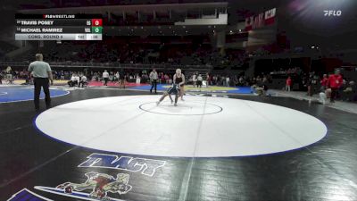 165 lbs Cons. Round 4 - Michael Ramirez, Vista Del Lago vs Travis Posey, Elk Grove