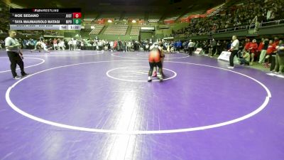 235 lbs Semifinal - Noe Sedano, Justin Garza vs Taya Maumausolo Matagi, Nipomo