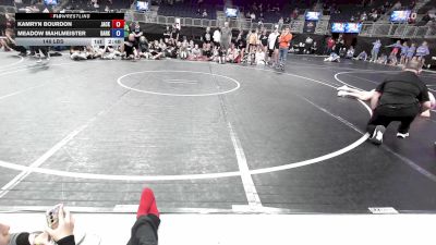 146 lbs Semifinal - Kamryn Bourdon, Jackson County Queens vs Meadow Mahlmeister, Darkhorse WC