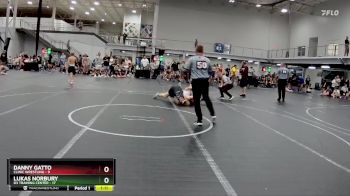 132 lbs Placement (4 Team) - Lukas Norbury, D3 Training Center vs Danny Gatto, Clinic Wrestling