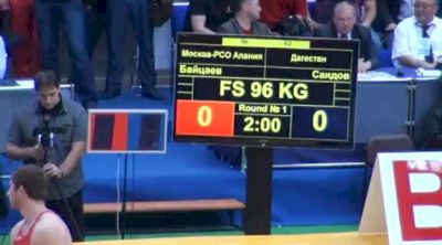 96 lbs quarter-finals Vladislav Baytsaev vs. Ibrahim Saidov