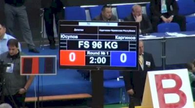 96 lbs round1 Hanapi Yusupov vs. Arsene Karginov