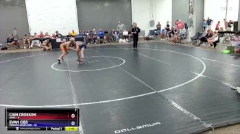 97 lbs 4th Wrestleback (16 Team) - Cain Crosson, Iowa vs Evan Cies, Pennsylvania Red