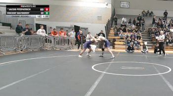 125 lbs Champ. Round 1 - Vincent Mayberry, Sioux Falls vs Jacob Fitzpatrick, Minnesota State