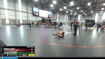 64-68 lbs Round 3 - Ilinca Cazac, Ascend Wrestling Academy vs Kylee Honaker, Grangeville Youth WC