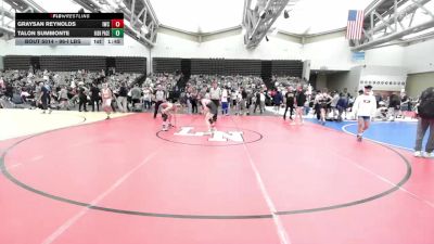 96-I lbs Quarterfinal - Graysan Reynolds, Immortals vs Talon Summonte, High Pace Wrestling Club