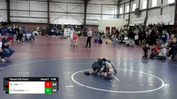 132 lbs Round 4 (8 Team) - Connor Knudsen, Timpanogos vs Dillon Ivie, Altamont