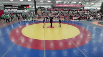 124 lbs Cons. Round 3 - Alyssa Landrum, Marymount vs Cadence Howard, East Stroudsburg University