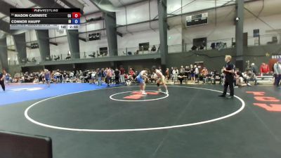Junior Boys GR - 165 lbs Cons. Round 3 - Mason Carnrite, CA vs Connor Hauff, ID