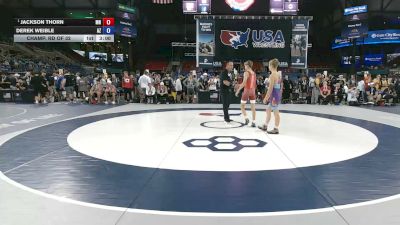 106 lbs Champ. Rd Of 32 - Jackson Thorn, Minnesota vs Derek Weible, Arizona