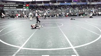 40 lbs Consi Of 8 #2 - Dallas Crain Glodo, Sparta Jr Bulldogs vs Wesley Proctor, Hawkins House
