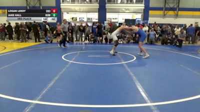 152 lbs 3rd Place - Logan Leedy, Chestnut Ridge vs Jake Hall, Norwin