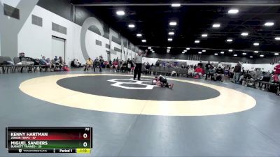 70 lbs Round 1 (8 Team) - Kenny Hartman, Junior Terps vs Miguel Sanders, Burnett Trained