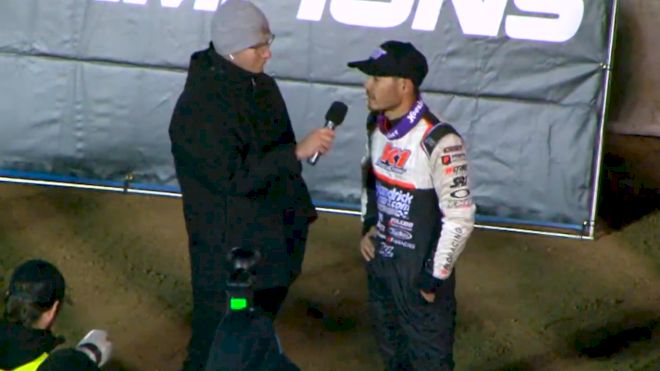 Kyle Larson Finishes Runner-Up After Starting 22nd At Turkey Night