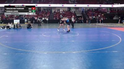 170 lbs Semifinal - Jordan Lewis, Fruitland vs Gracelynn Farrand, Caldwell