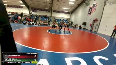 126B Cons. Round 2 - Taylor Kelly, Thunder Basin High School vs Jack Gustafson, Hulett