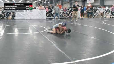 60 lbs Round 2 (10:30am Friday) - Selah Stickel, Team VA/USA vs Samantha Ham, Minnesota Funky Singlets