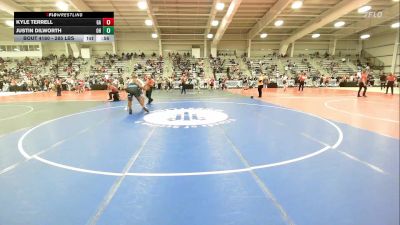 285 lbs Consi Of 32 #1 - Kyle Terrell, GA vs Justin Dilworth, OH