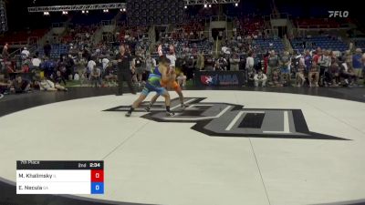 138 lbs 7th Place - Maddox Khalimsky, Illinois vs Emil Necula, Georgia
