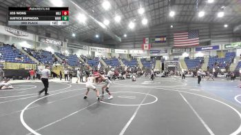 106 lbs 3rd Place - Jos Wong, Mile High WC vs Justice Espinoza, Warrior WC