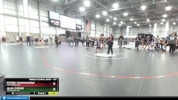 187 lbs Round 2 - Ryder Sawangwan, Mat Demon WC vs Quin Dodge, Lionheart WC