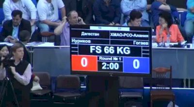 66 lbs quarter-finals Nurick Azamat vs. Alan Gogaev