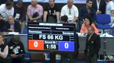 66 lbs consolation Biar Bazarov vs. Mulid Lampezhev