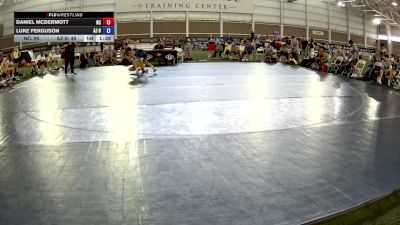 106 lbs Daniel McDermott, North Carolina vs Luke Ferguson, Arizona Blue