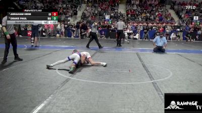 72 lbs Quarterfinal - Abraham Heim, Greater Heights vs Drake Paul, Maize