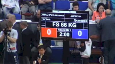 66 lbs semi-finals Alan Gogaev vs. Japarov Darcy