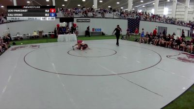 95 lbs Lexi Pancoast, Pennsylvania Blue vs Cali Otero, Ohio Gray