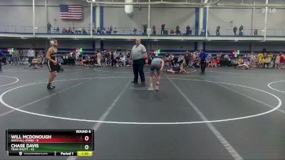 115 lbs Round 8 (10 Team) - Chase Davis, Team Shutt vs Will McDonough, AACo All-Stars