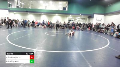 55 lbs Quarterfinal - Jordy Strittmatter, PA vs Braxton Rodriguez, AZ